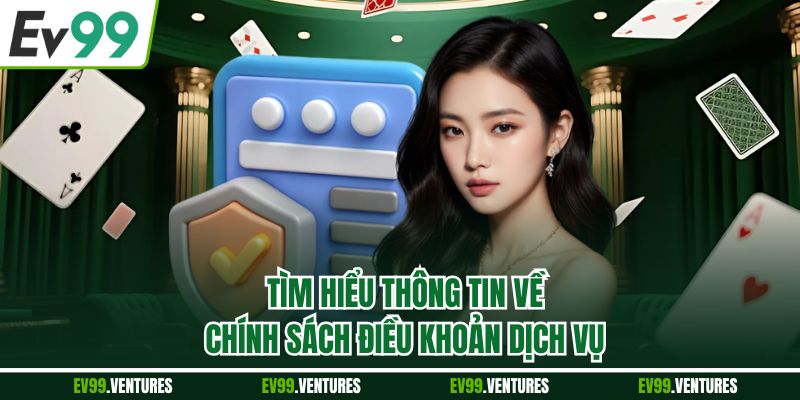 Tìm hiểu thông tin về chính sách điều khoản dịch vụ